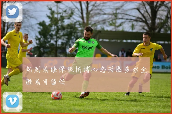 热刺或缺保级拼搏心态若图多尔全胜或可留任